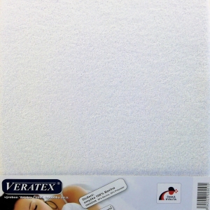 Veratex Froté jednolůžko 90x200/20cm bílá